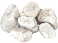 Камни для печи в сауне Кварц шлифованный ведро 10 кг