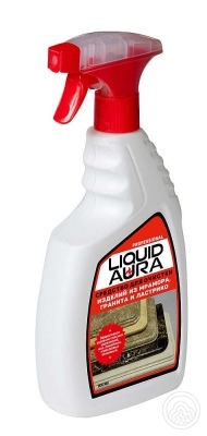 Жидкость для чистки изделий из мрамора гранита и ластрико Liquid Aura 700 мл