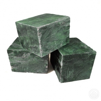 Камни Нефрит 15 кг куб.мелкие (ведро)