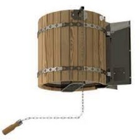 Обливное устройство для бани "Ливень"(+ деревянное обрамление "ТЕРМО")
