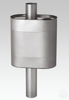 Бак Ferrum Комфорт 60 литров эллиптический на дымоходе диаметром 115 мм