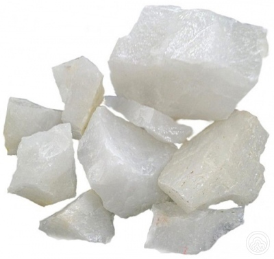 Камни для банных печей кварц 10 кг