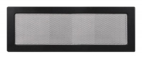 Вентиляционная решетка 170x480 мм черный
