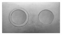 Плита цельная с двумя отверстиями для конфорок П2-3Б 710х410х20